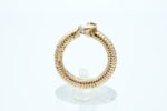 Ring i gult gull med diamant - Bilde 3