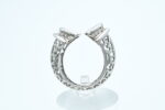 Ring i hvitt gull med diamanter - Bilde 3