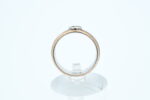 Ring i flerfarget gull med diamant - Bilde 3