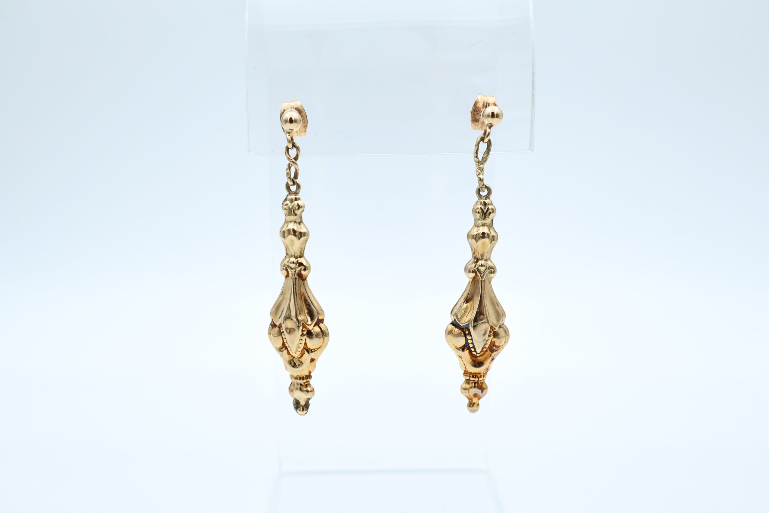 IMG_8925 Ørepynt i gult gull - Bilde 2