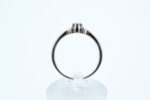 Ring i hvitt gull med diamant - Bilde 3