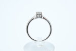 Ring i hvitt gull med diamant - Bilde 3