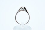 Ring i hvitt gull med diamant - Bilde 3