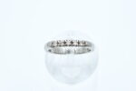 Ring i hvitt gull med diamanter - Bilde 2