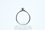 Ring i hvitt gull med diamant - Bilde 3