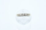 Ring i hvitt gull med diamanter - Bilde 2
