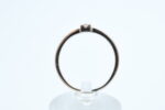 Ring i hvitt gull med diamant - Bilde 3