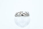 Ring i hvitt gull med diamanter - Bilde 2
