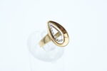 Ring i gult gull med diamanter
