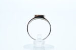 Ring i hvitt gull med diamant - Bilde 3