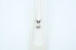 Anheng i hvitt gull med diamant (0,45ct) - Bilde 2