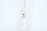 Anheng i hvitt gull med diamant (0,40ct) - Bilde 2
