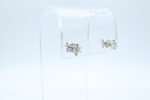 Ørepynt i hvitt gull med diamant (2x0.35ct)