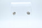 Ørepynt i hvitt gull med diamant (2x0.35ct) - Bilde 2