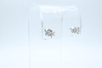 Ørepynt i hvitt gull med diamant (2x0.25ct)