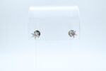 Ørepynt i hvitt gull med diamant (2x0.25ct) - Bilde 2
