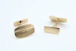 Mansjettknapper i gult gull - Bilde 2