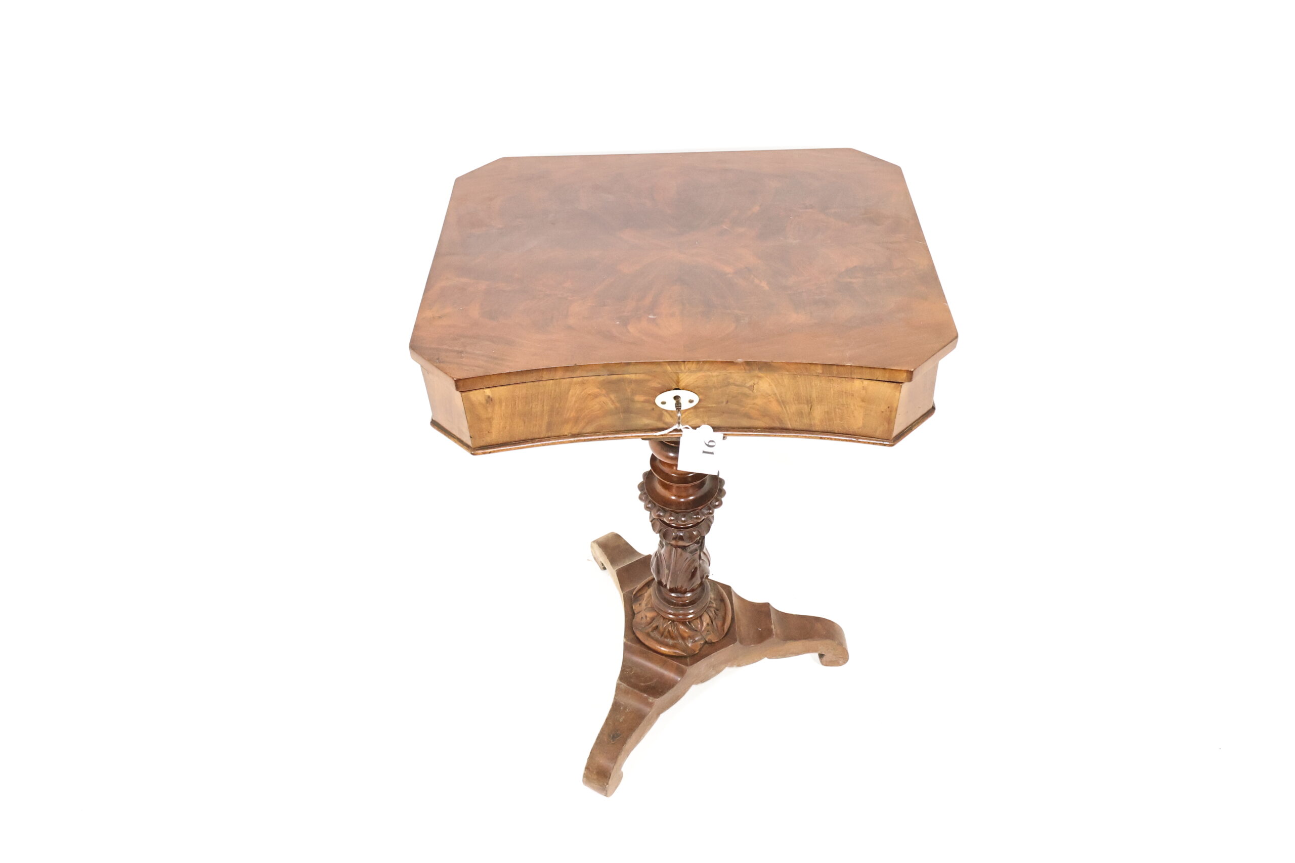 IMG_2366 (091) Sybord, Mahogny, 1800-tallet - Bilde 1