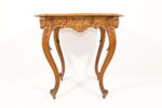 (115) Lite rundt bord, rokokko, Mahogny - Bilde 2