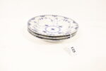 (125) Suppe tallerken, KD helblonde, 3stk