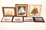 (143) 7 stk skipsbilder