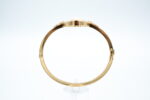 Armring i gult gull med came - Bilde 3