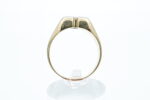 Ring i gult gull med diamant - Bilde 3