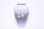(221) Royal Copenhagen gulv vase, maritimt motiv, høyde 43cm - Bilde 2