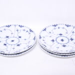 (238) KD Helblonde, middag dia: 27cm 5stk