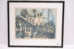 (181) Ellef Gryte, Tresnitt, 46x62cm