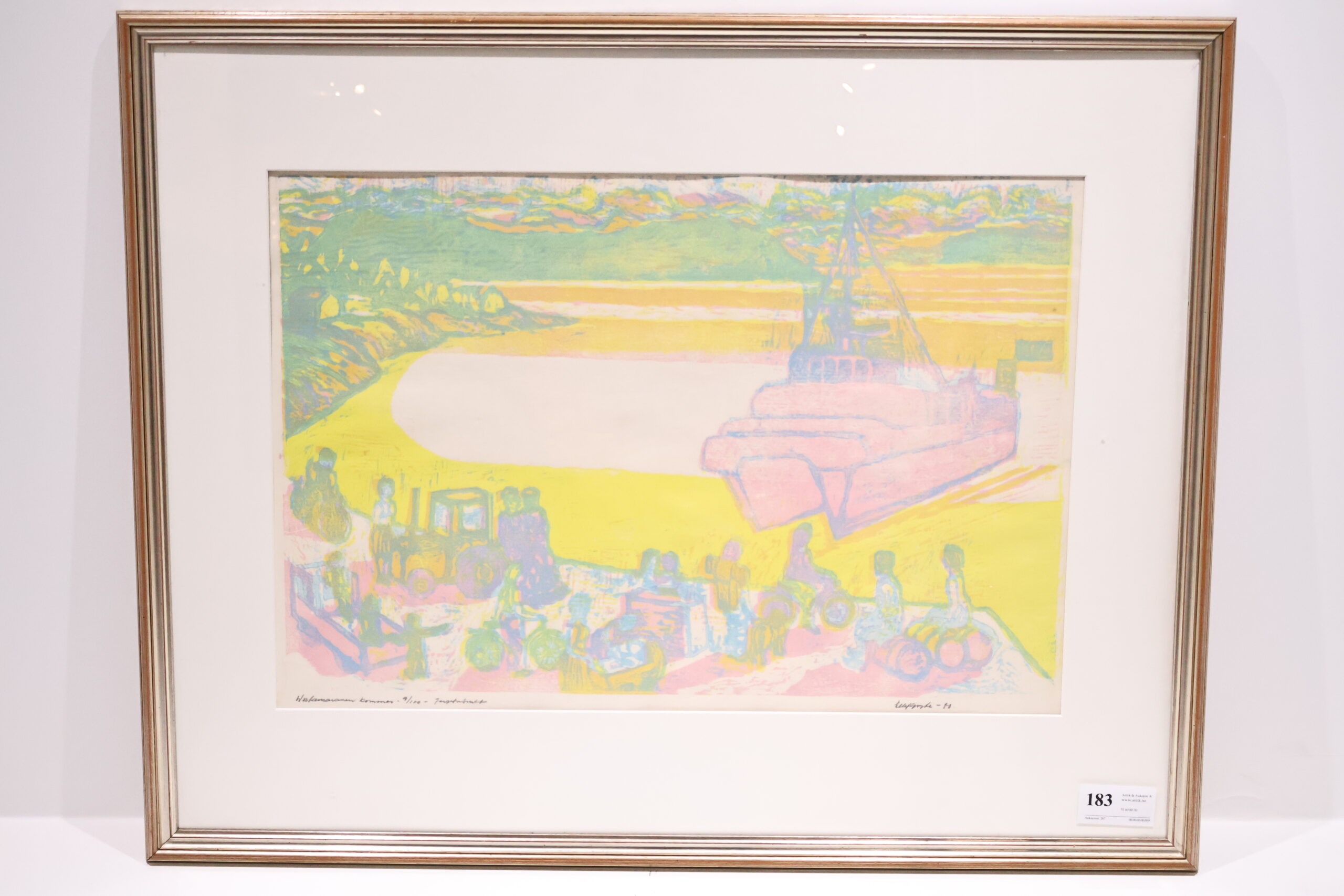 IMG_3622 (183) Ellef Gryte, Tresnitt, 47x70cm - Bilde 1