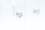 Ørepynt i hvitt gull med diamant (2x0.50ct)