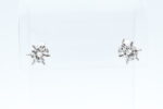 Ørepynt i hvitt gull med diamant (2x0.50ct) - Bilde 2