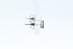 Ørepynt i hvitt gull med diamant (2x0.16ct) - Bilde 3