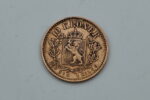 (206A) 10Kr gullmynt, kong Oscar, 1877, Norge (IKKE POLERT)