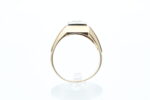 Ring i flerfarget gull med diamant - Bilde 3