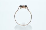 Ring i gult gull med onyx - Bilde 3