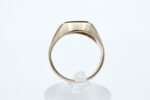 Ring i gult gull med onyx - Bilde 3