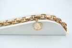 (272) 14K gull armbånd, BNH lengde 21.5cm (126.6gr) - Bilde 3