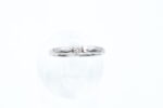 Ring i hvitt gull med diamant - Bilde 2