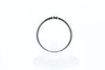 Ring i hvitt gull med diamant - Bilde 3